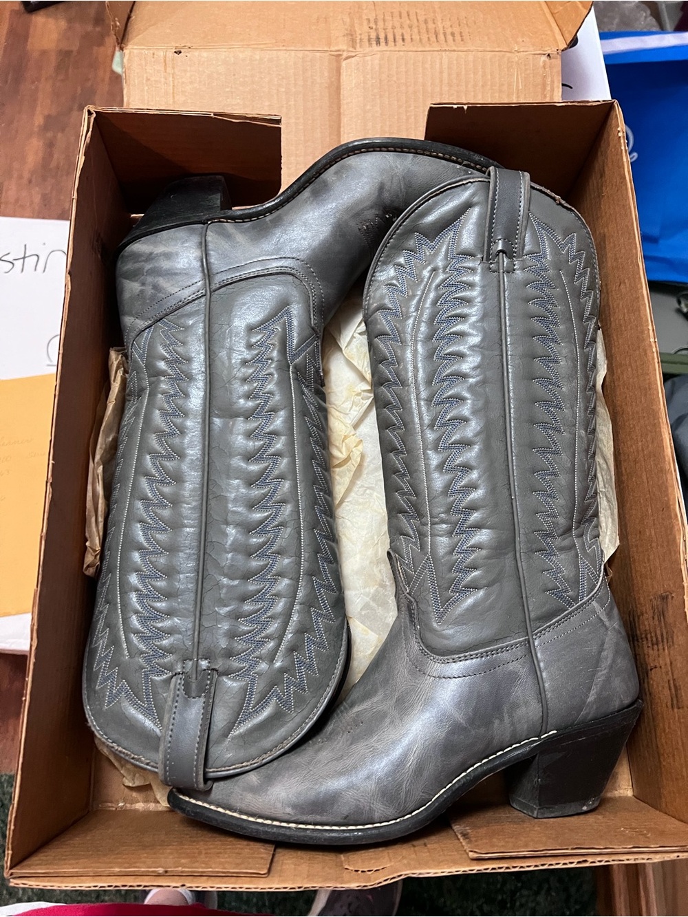 Shoe Box with Label